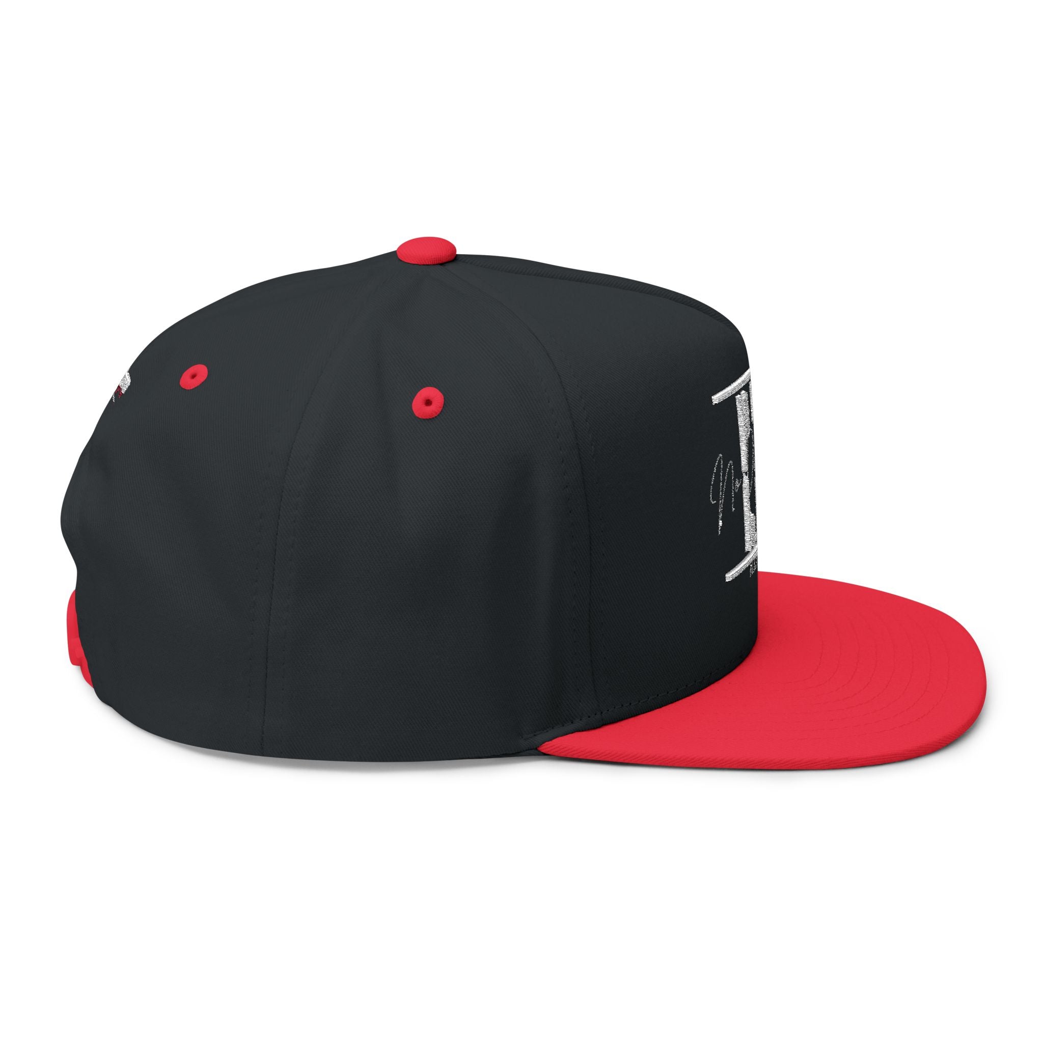 Flat Bill Cap — Embroidered NDO Streetwear Snapback