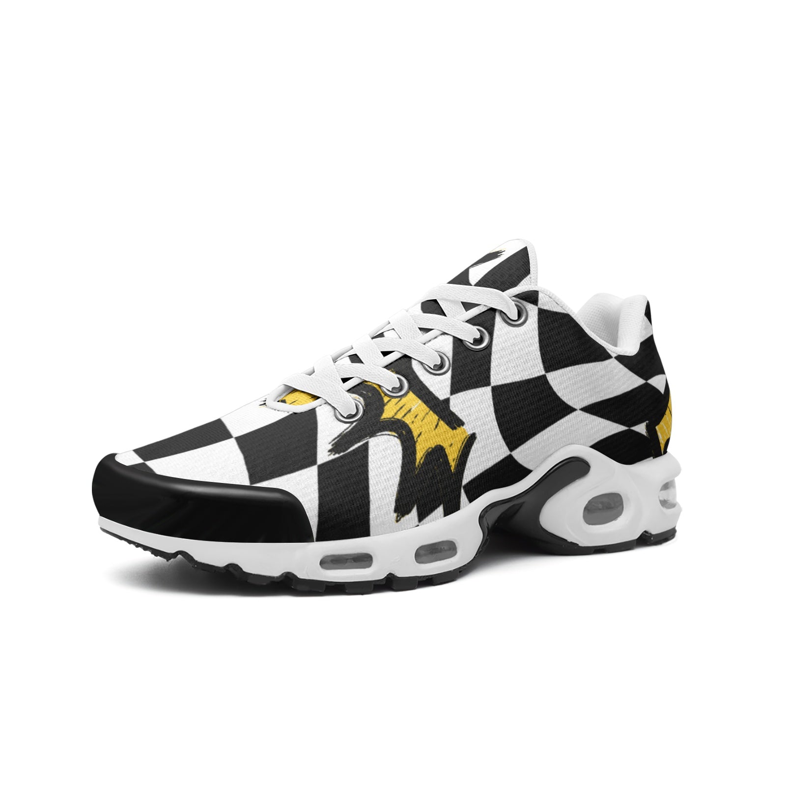 NDO Checkered King  Mesh Tech Eco-Flex Sneakers