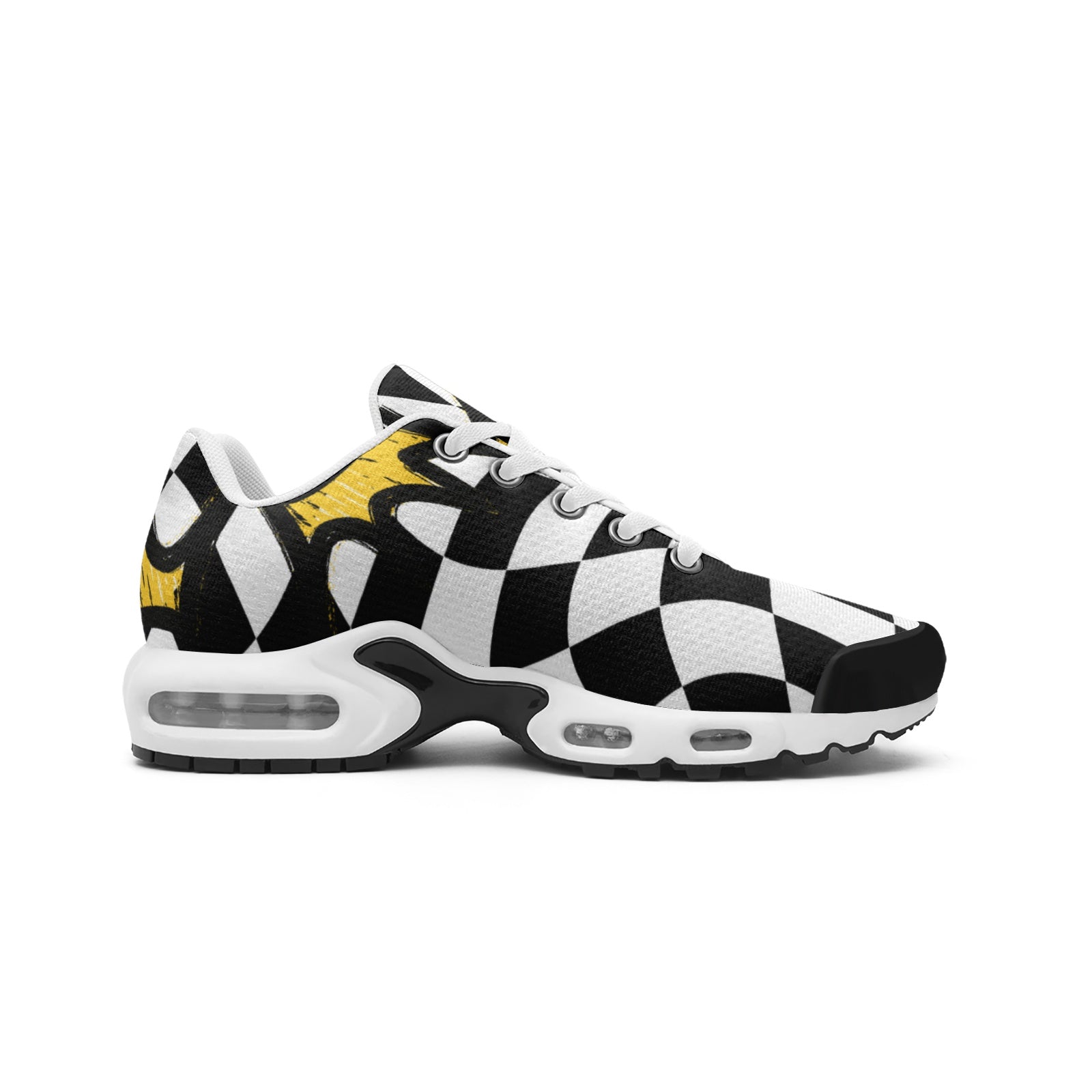 NDO Checkered King  Mesh Tech Eco-Flex Sneakers