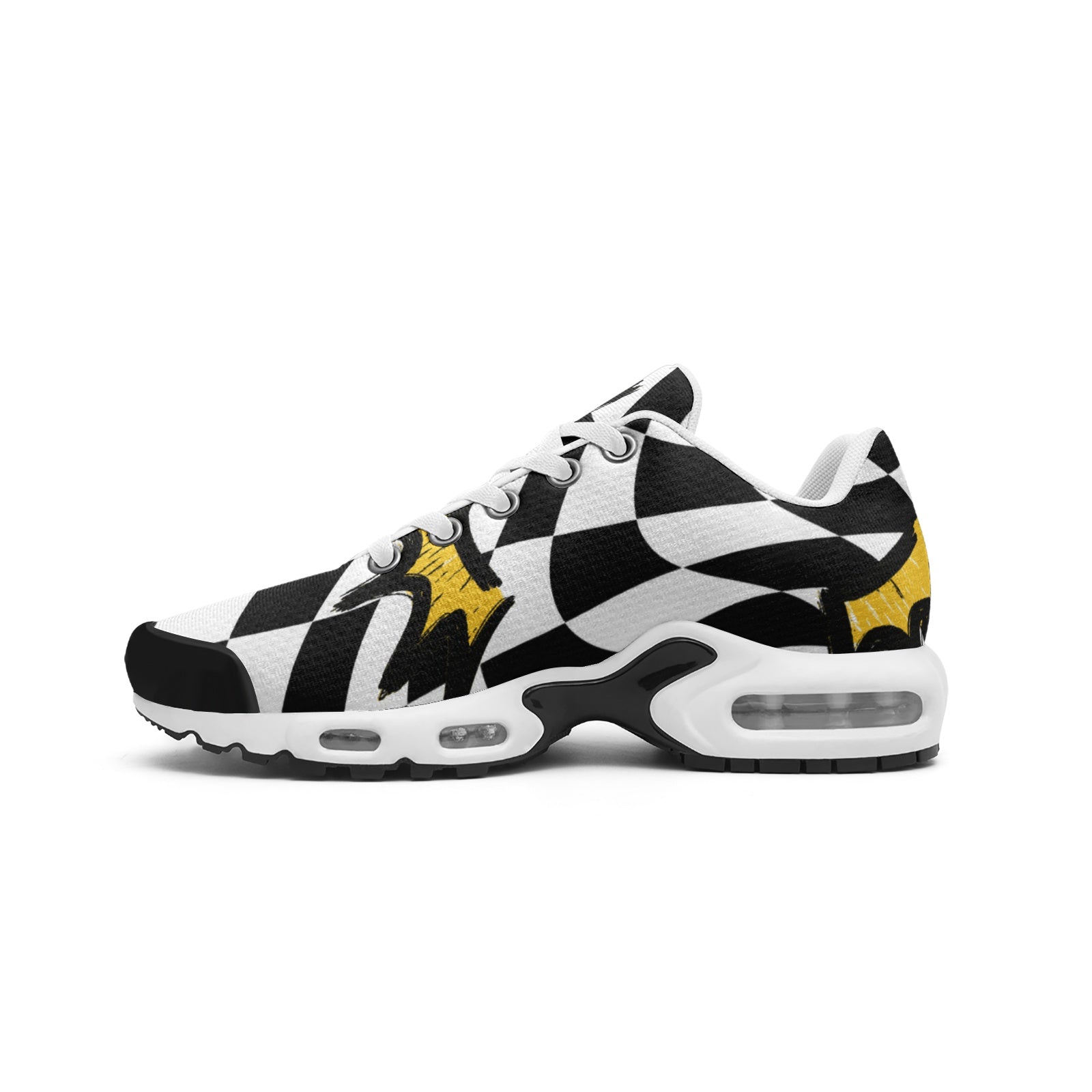 NDO Checkered King  Mesh Tech Eco-Flex Sneakers