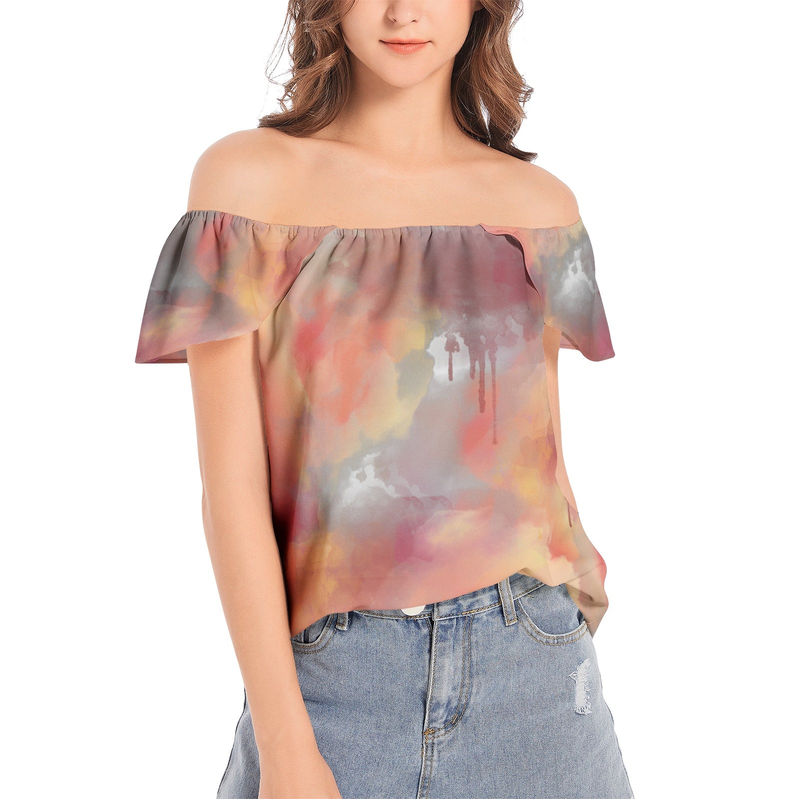 NDO Drip Blend Women's Off The Shoulder Top
