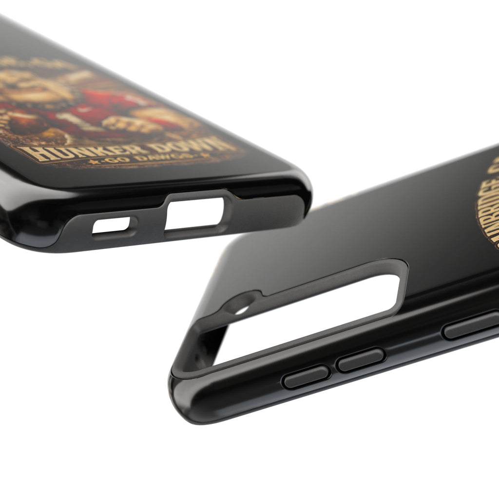 Bainbridge GA Bulldog Football Tough Phone Case — "Hunker Down" Game Day Protector