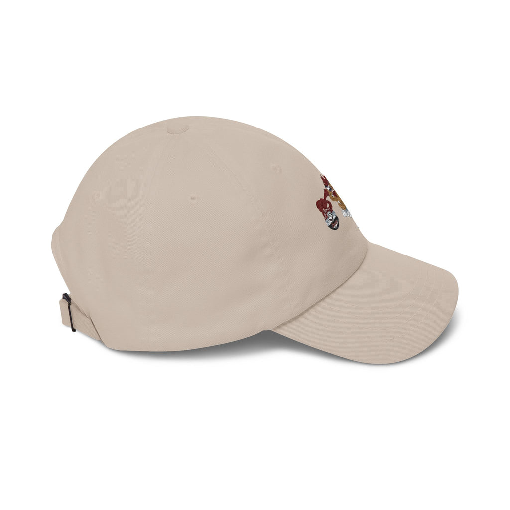 GA Bulls Dogs Dad Cap — Vintage Tasmanian Devil Cartoon Baseball Hat