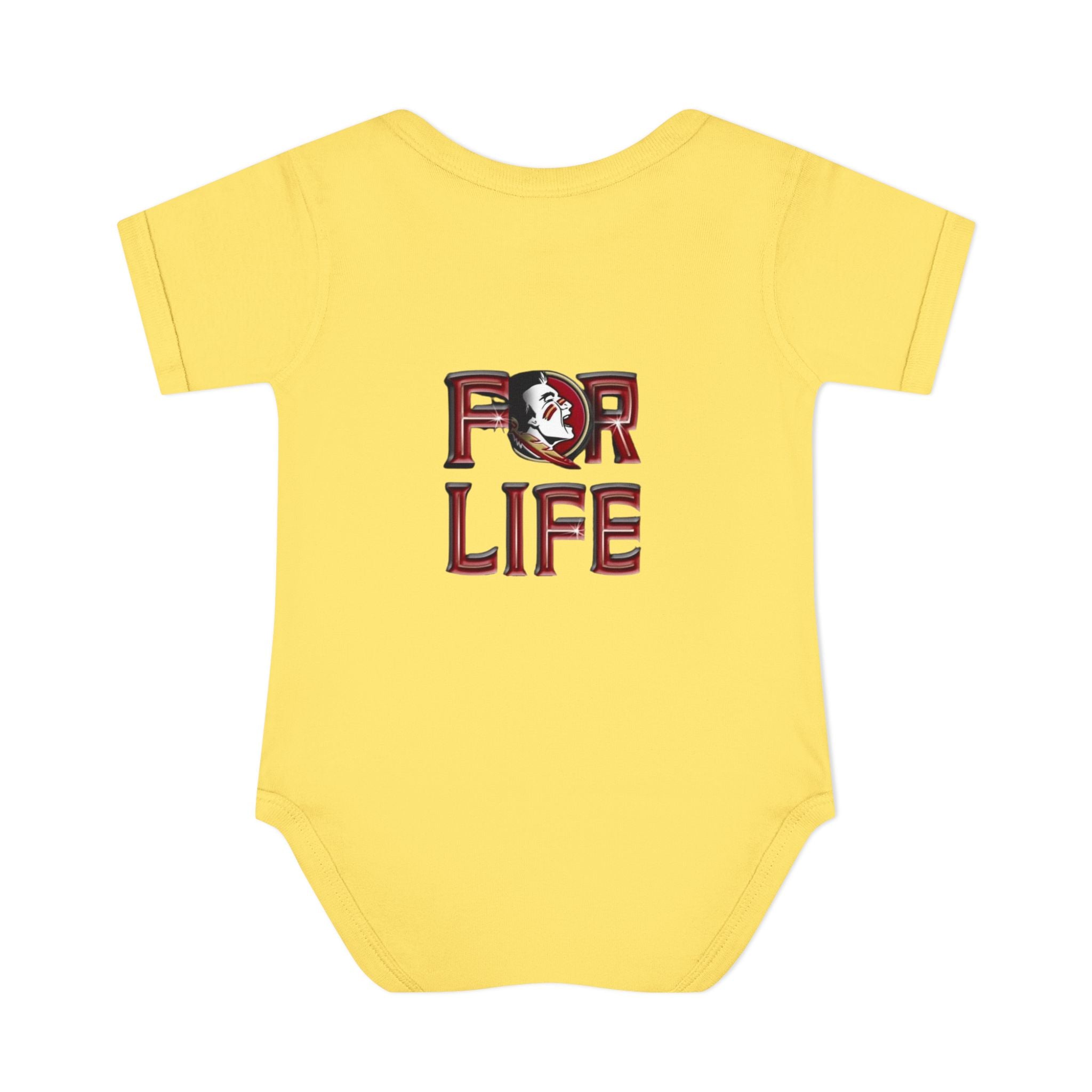Florida State Seminoles Infant Bodysuit — 'For Life' Baby Onesie