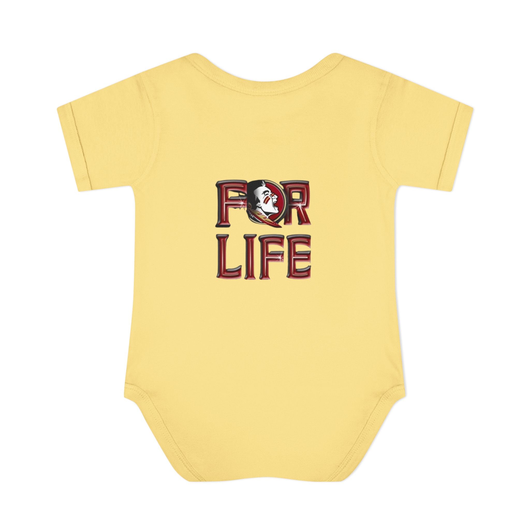 Florida State Seminoles Infant Bodysuit — 'For Life' Baby Onesie