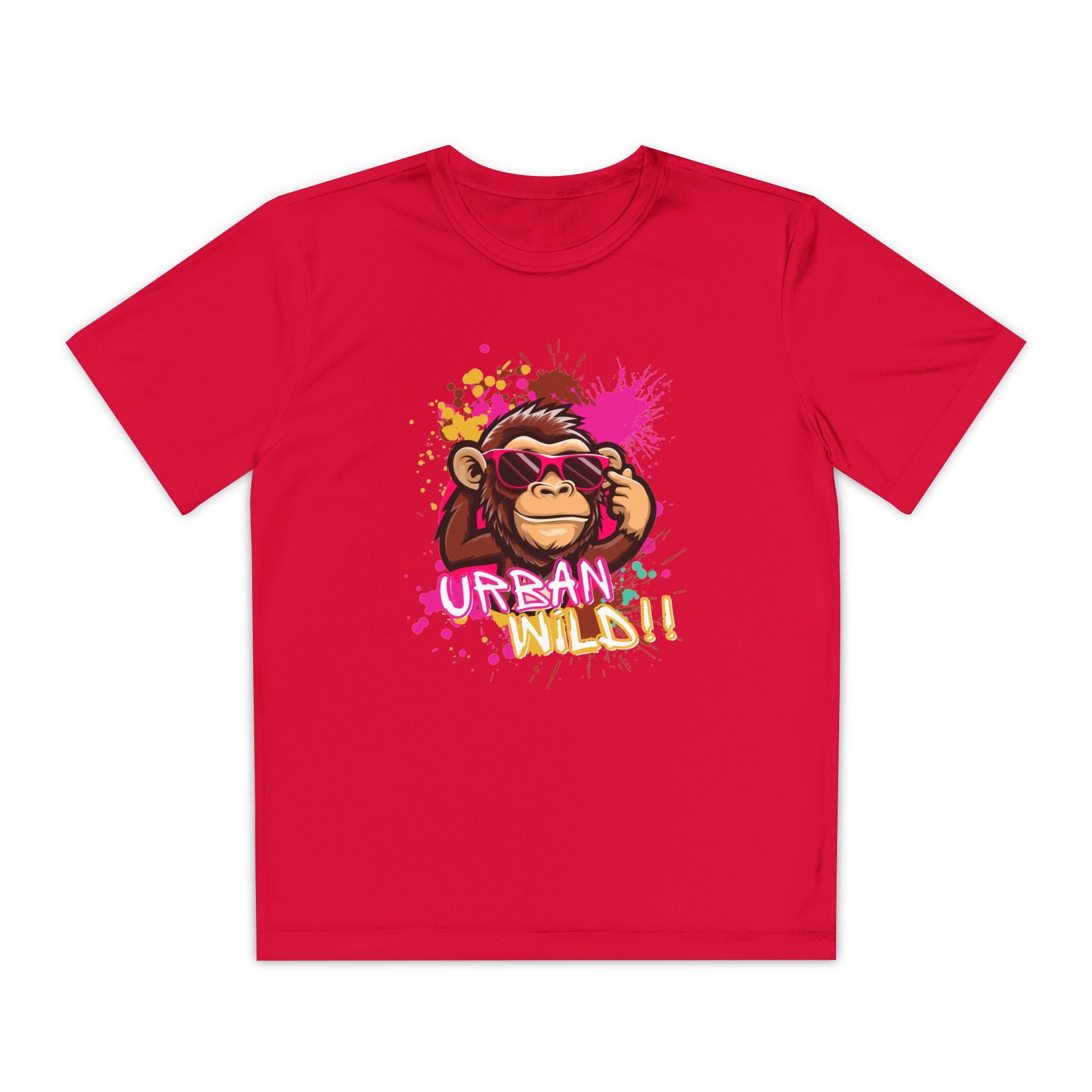 Youth Tee — Urban Ninja Monkey Graphic Shirt