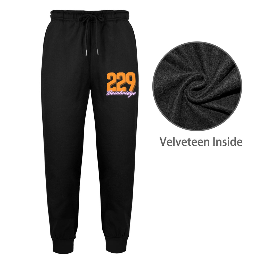 229 Bainbridge Unisex Fleece Sweatpants (Left Printing)Made in USA