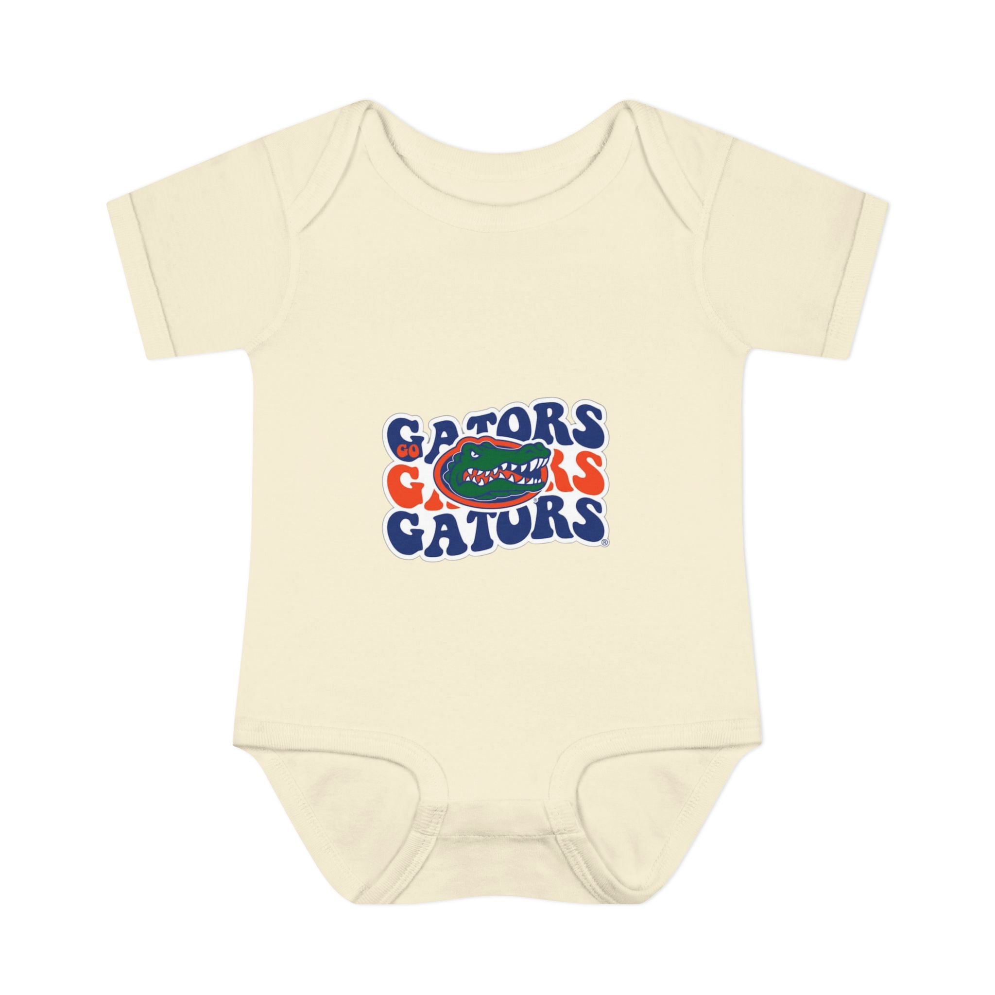 Florida Gators Infant Bodysuit – Baby Rib Onesie with Gators Logo