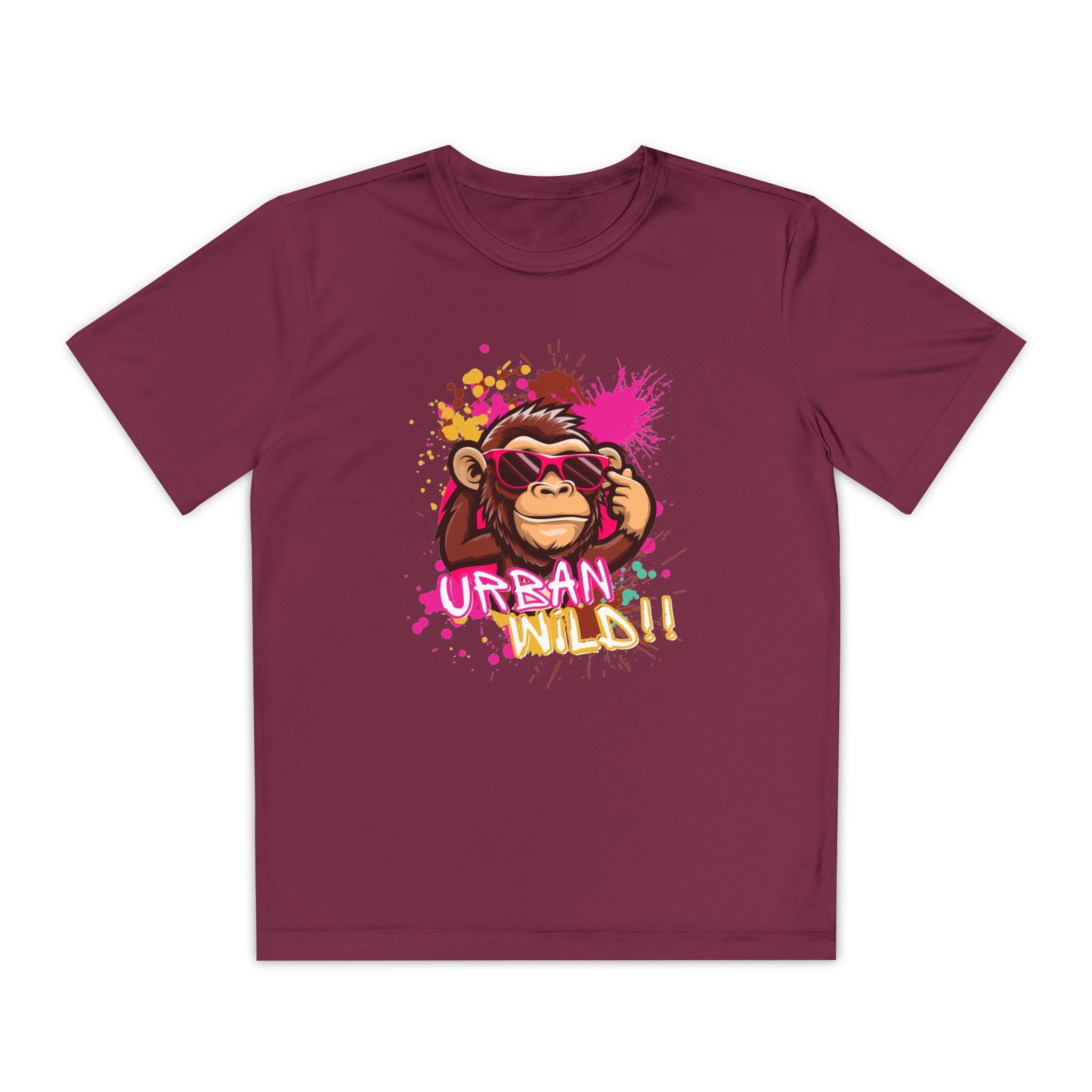 Youth Tee — Urban Ninja Monkey Graphic Shirt