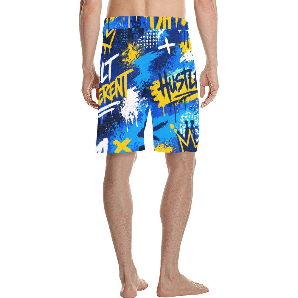 Men's All Over Print Casual Shorts (L23)