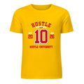NDO Red Hustle University New  Pure cotton short sleeved T-shirt
