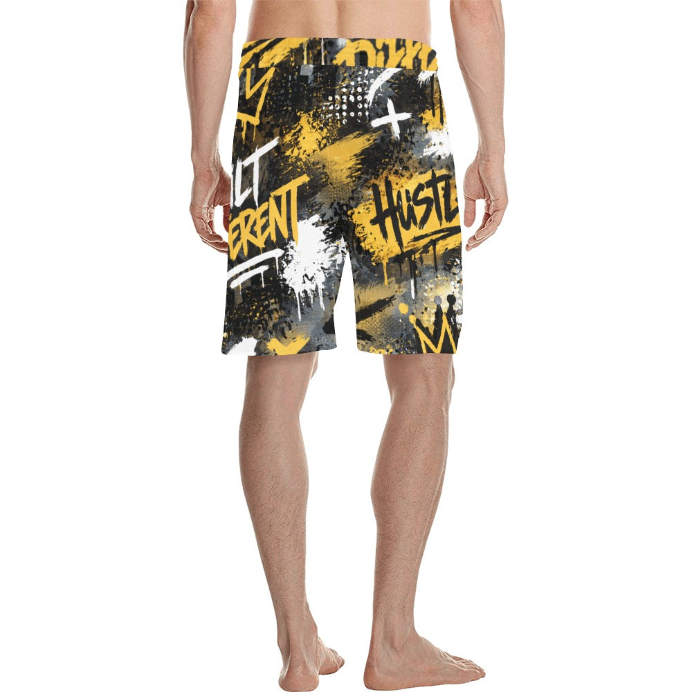 Men's All Over Print Casual Shorts (L23)