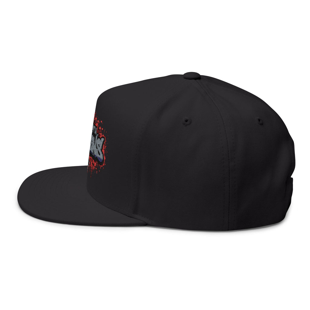 Atlanta Falcons Graffiti Flat Bill Cap - Embroidered Snapback