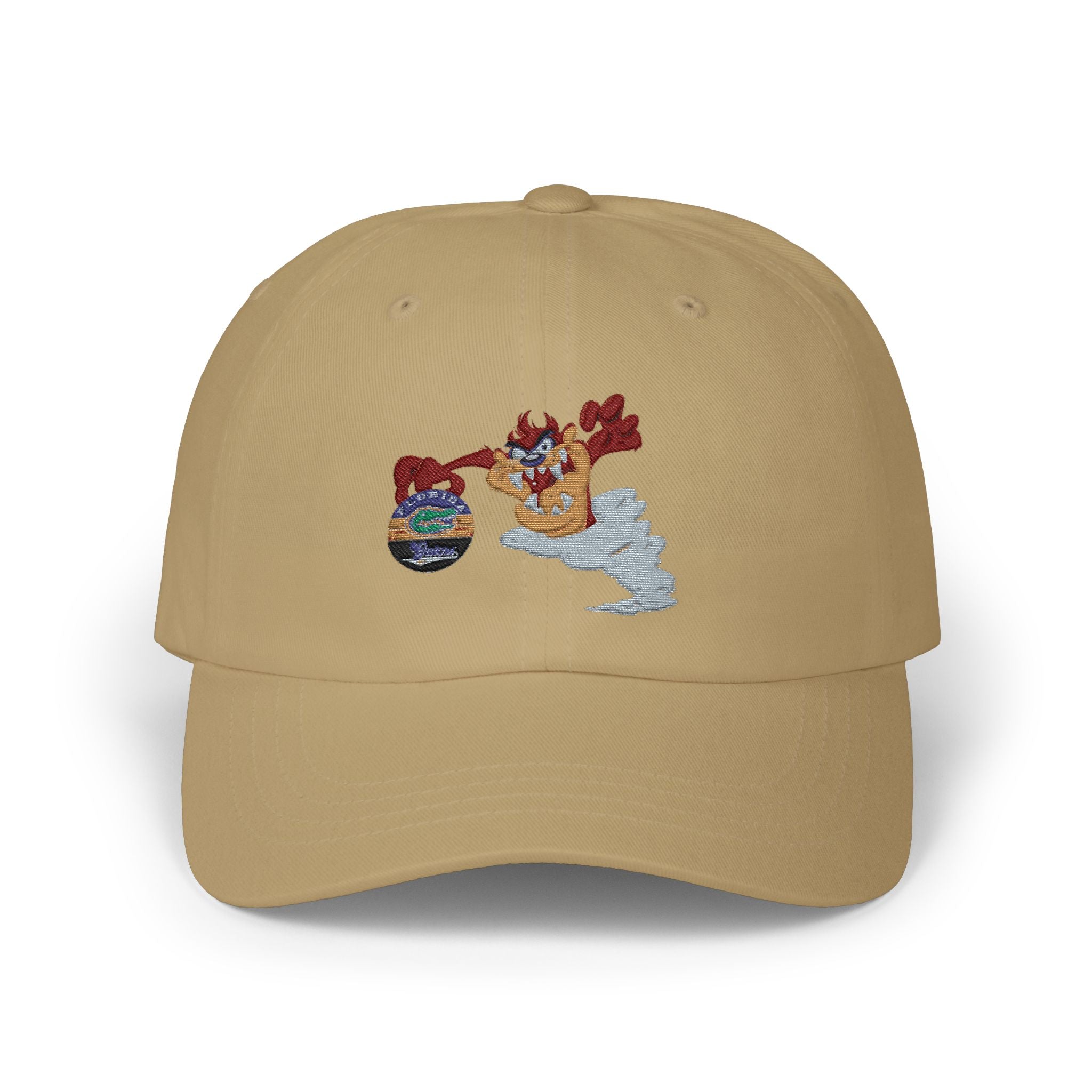 FL Gators Dad Cap — Vintage Cartoon TAZ Embroidered Baseball Hat