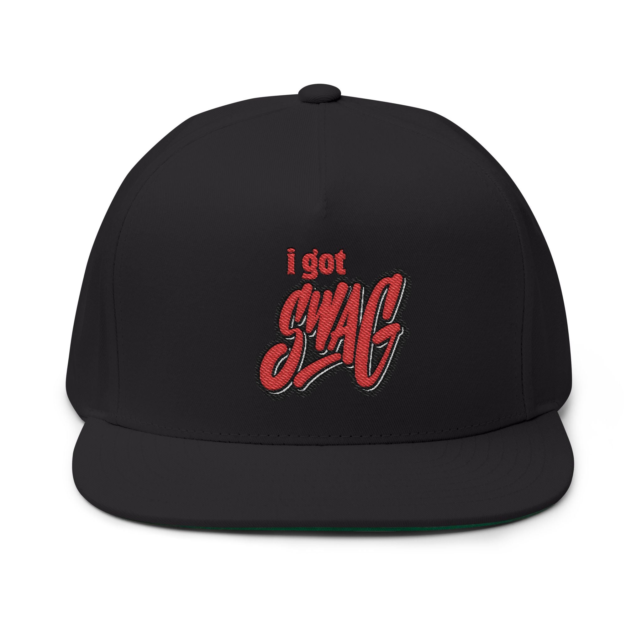 I Got Swag Embroidered Flat Bill Cap