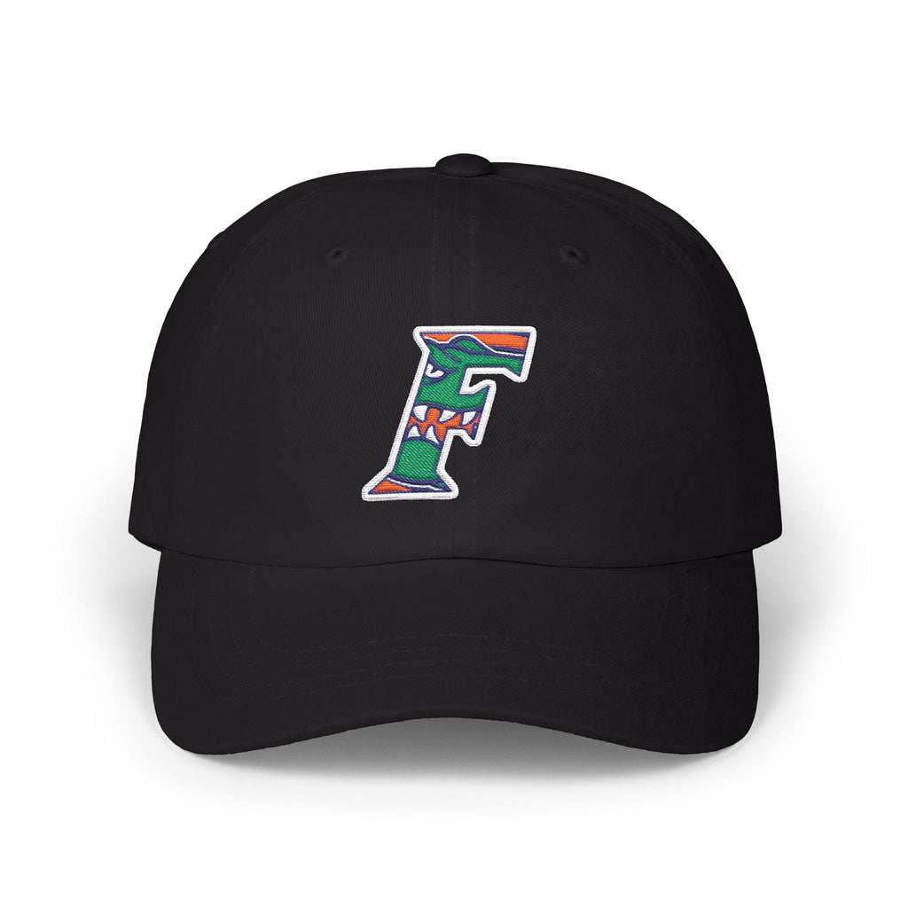 Florida Gators Floral 'F' Dad Cap - Embroidered College Baseball Hat