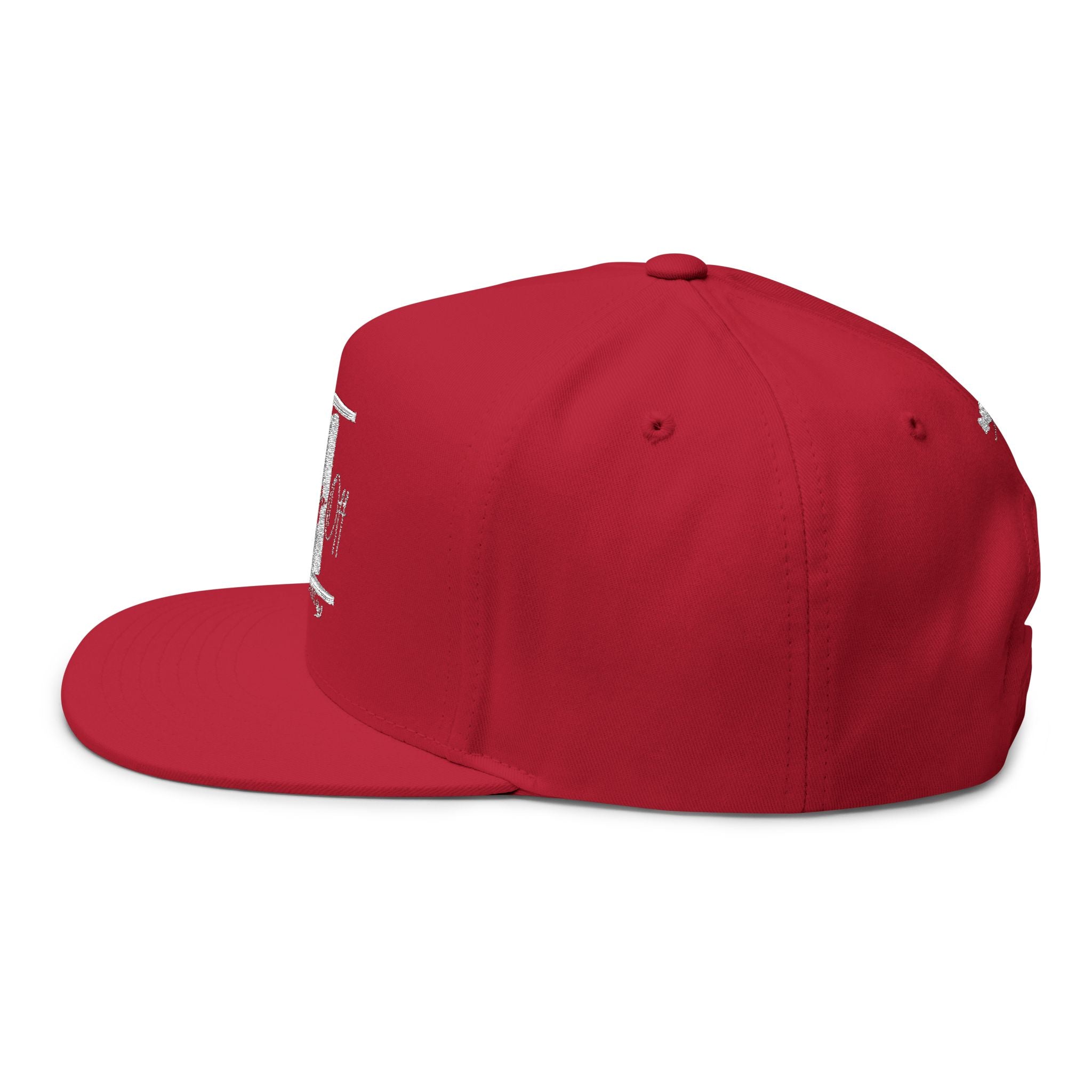 Flat Bill Cap — Embroidered NDO Streetwear Snapback