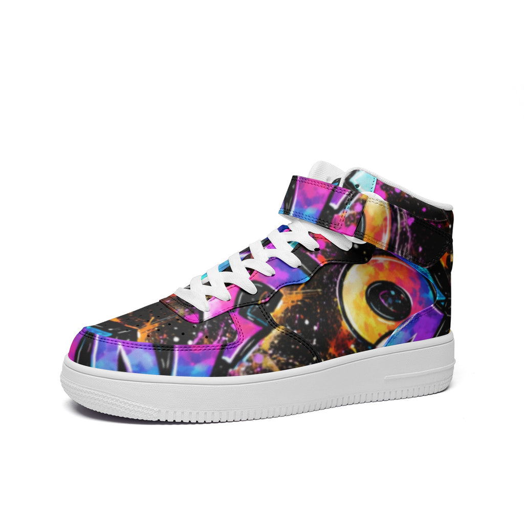 Unisex high Top Leather Sneakers