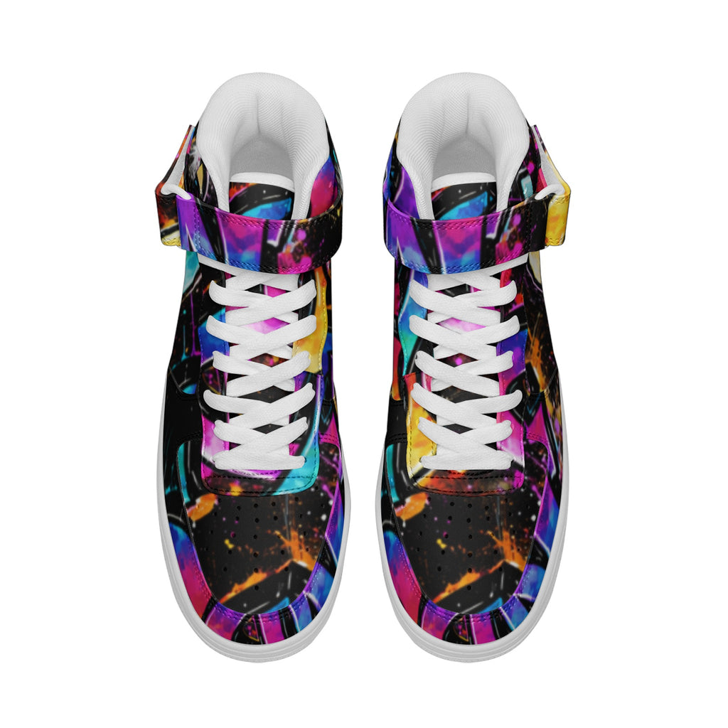 Unisex high Top Leather Sneakers