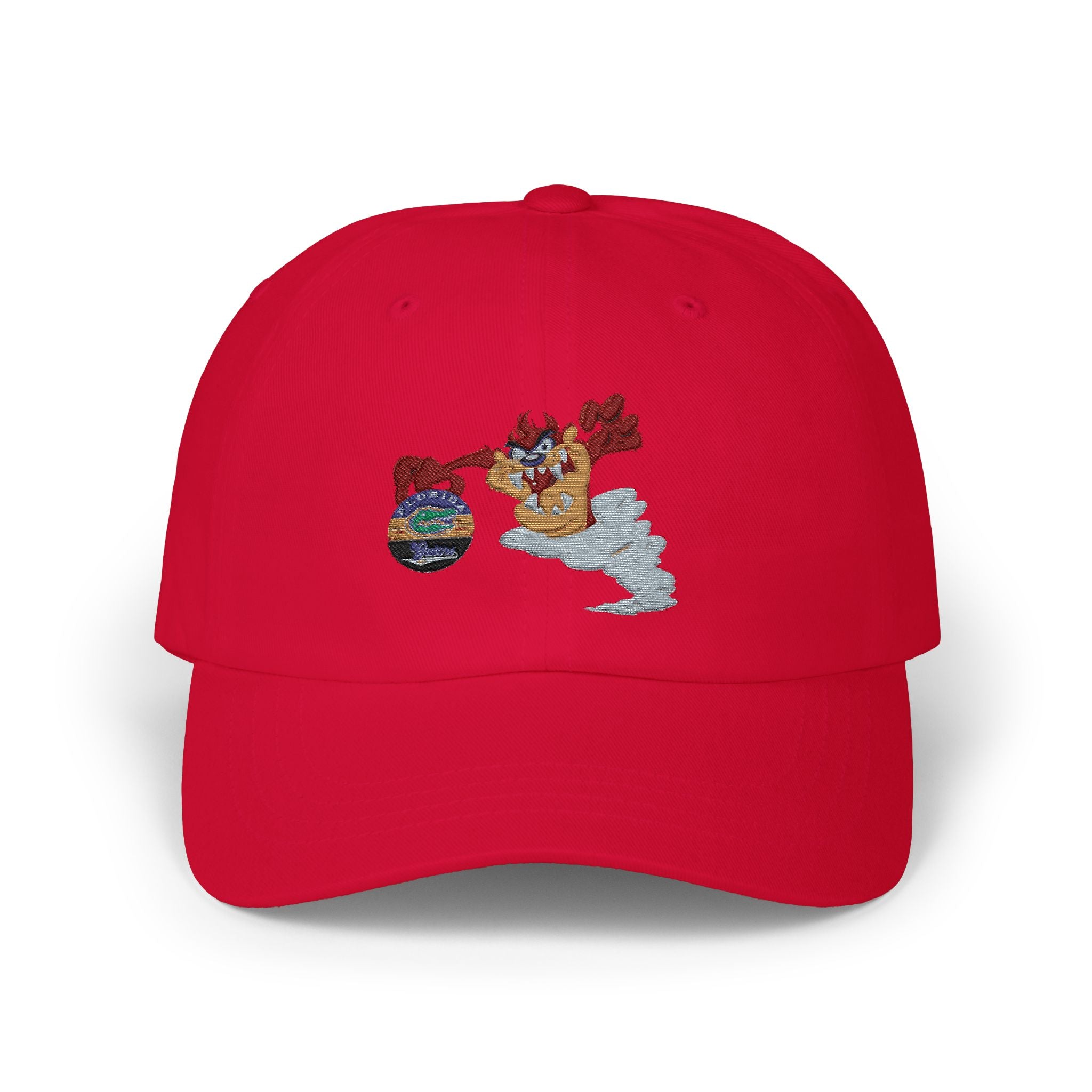 FL Gators Dad Cap — Vintage Cartoon TAZ Embroidered Baseball Hat