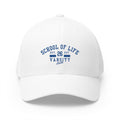 School of Life Varsity Cap — Embroidered Closed-Back Baseball Hat