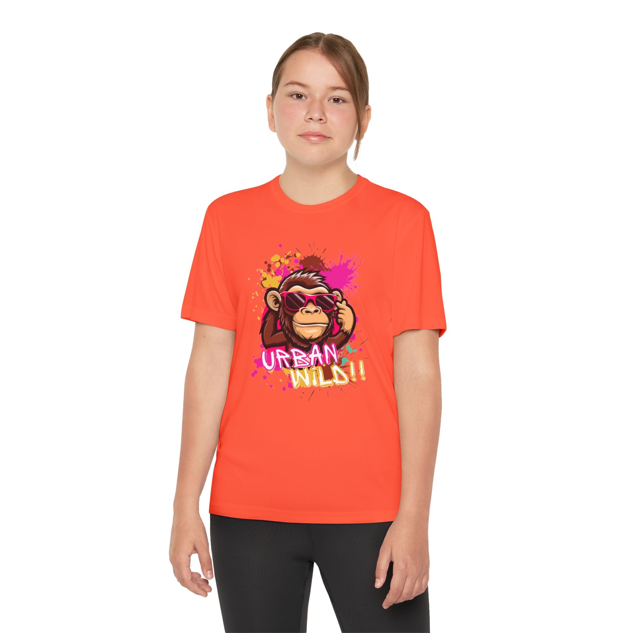 Youth Tee — Urban Ninja Monkey Graphic Shirt