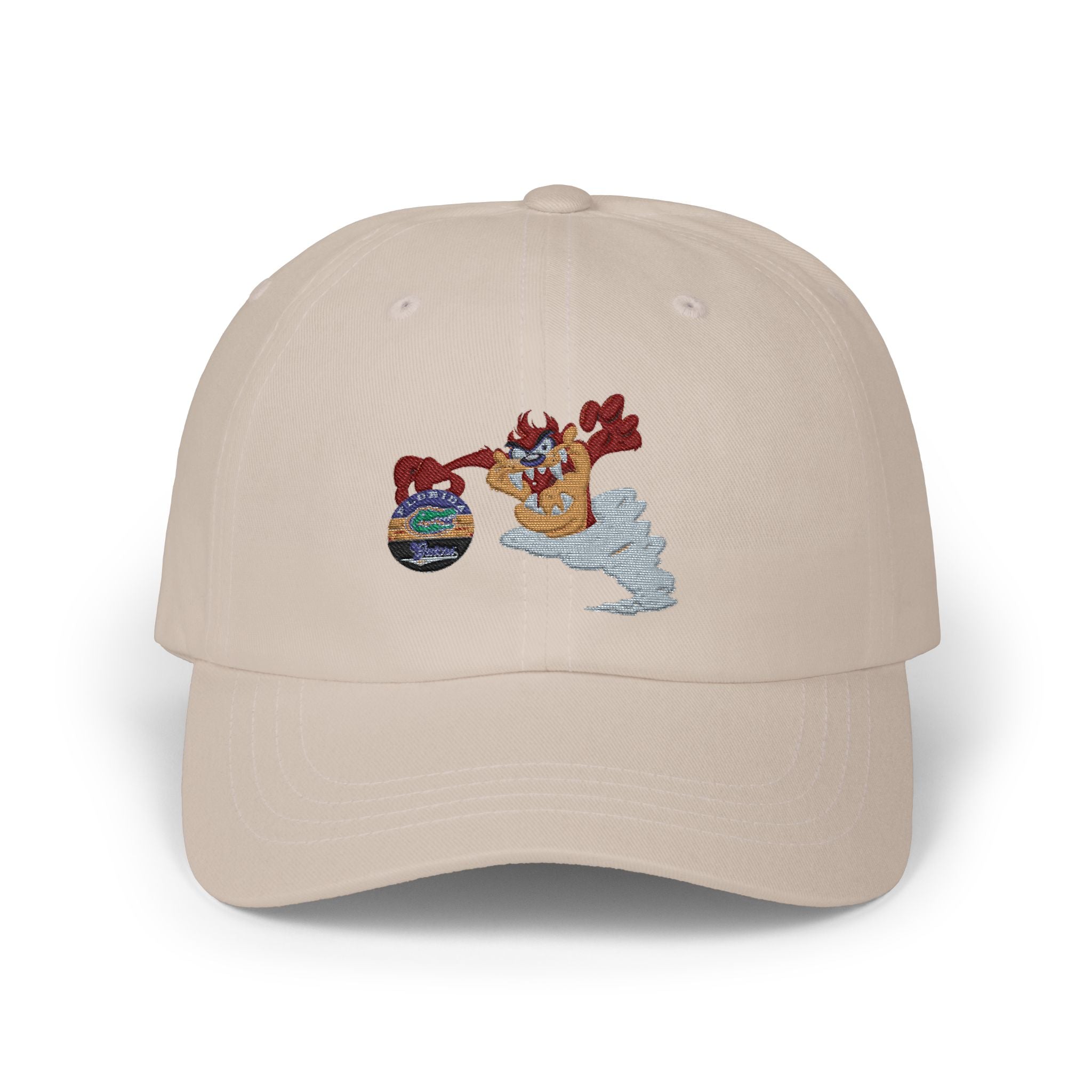 FL Gators Dad Cap — Vintage Cartoon TAZ Embroidered Baseball Hat