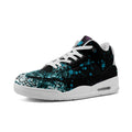 NDO Designs Street Graph Unisex Non Slip Sneakers Lace Up Fashion Shoes