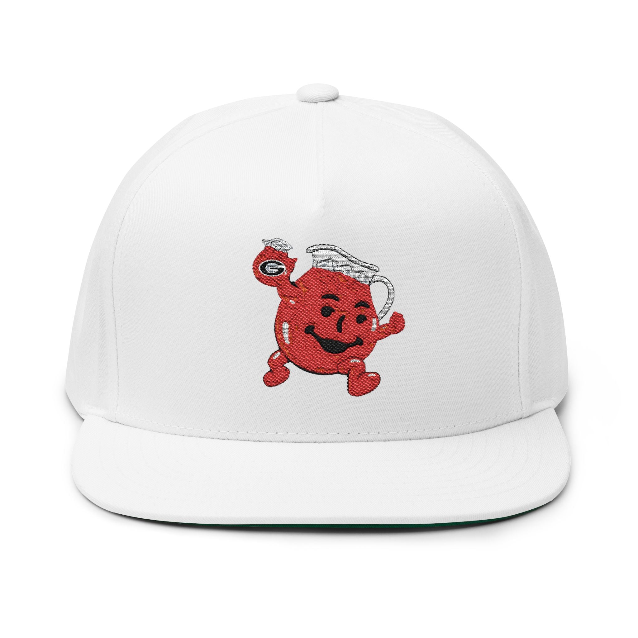 Kool Red Mascot Flat Bill Cap (Embroidered)