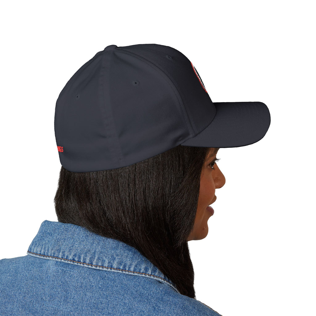 Embroidered GA Bulldogs G Logo Structured Cap — Closed-Back Baseball Hat with 'MY DAWGS' Detail