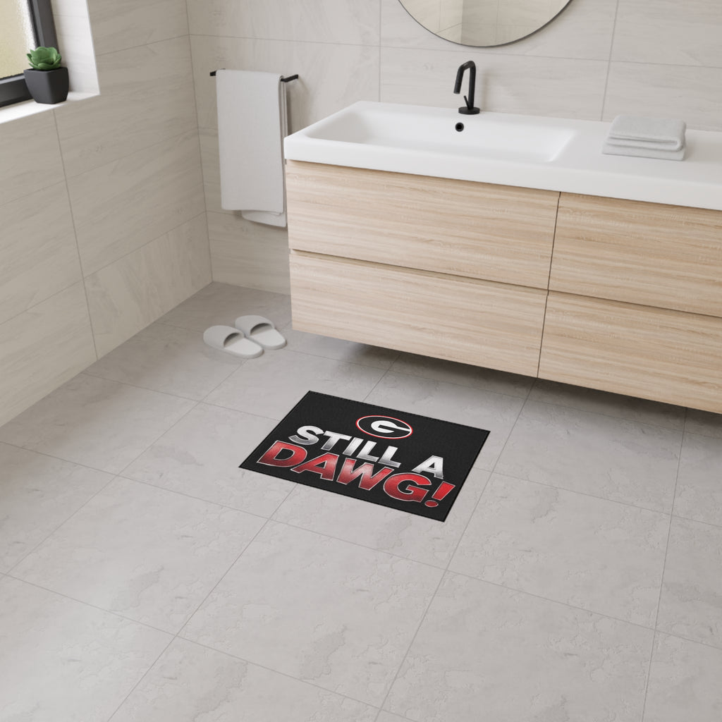 Still A Dawg Floor Mat - Heavy Duty University of Georgia Welcome Rug