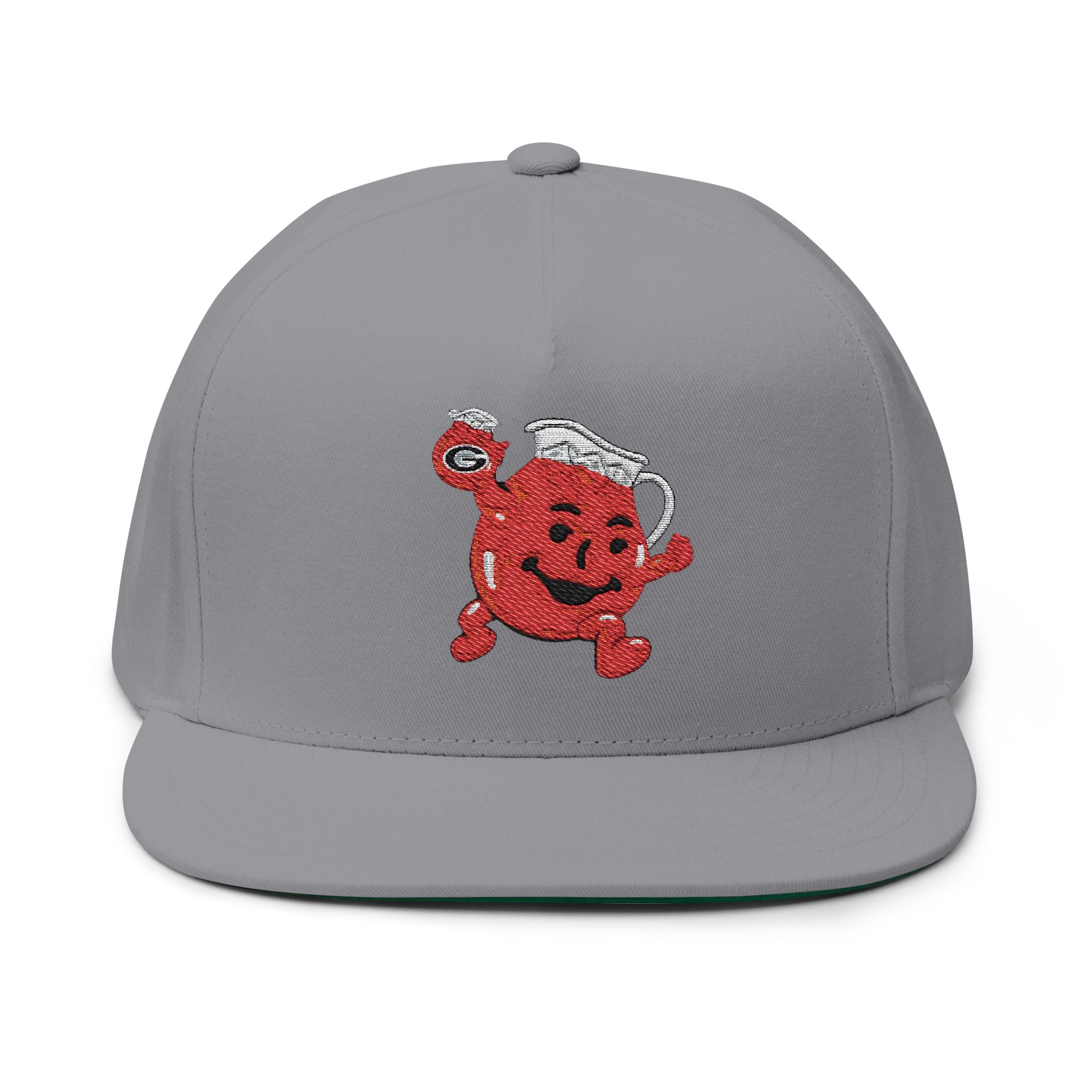 Kool Red Mascot Flat Bill Cap (Embroidered)
