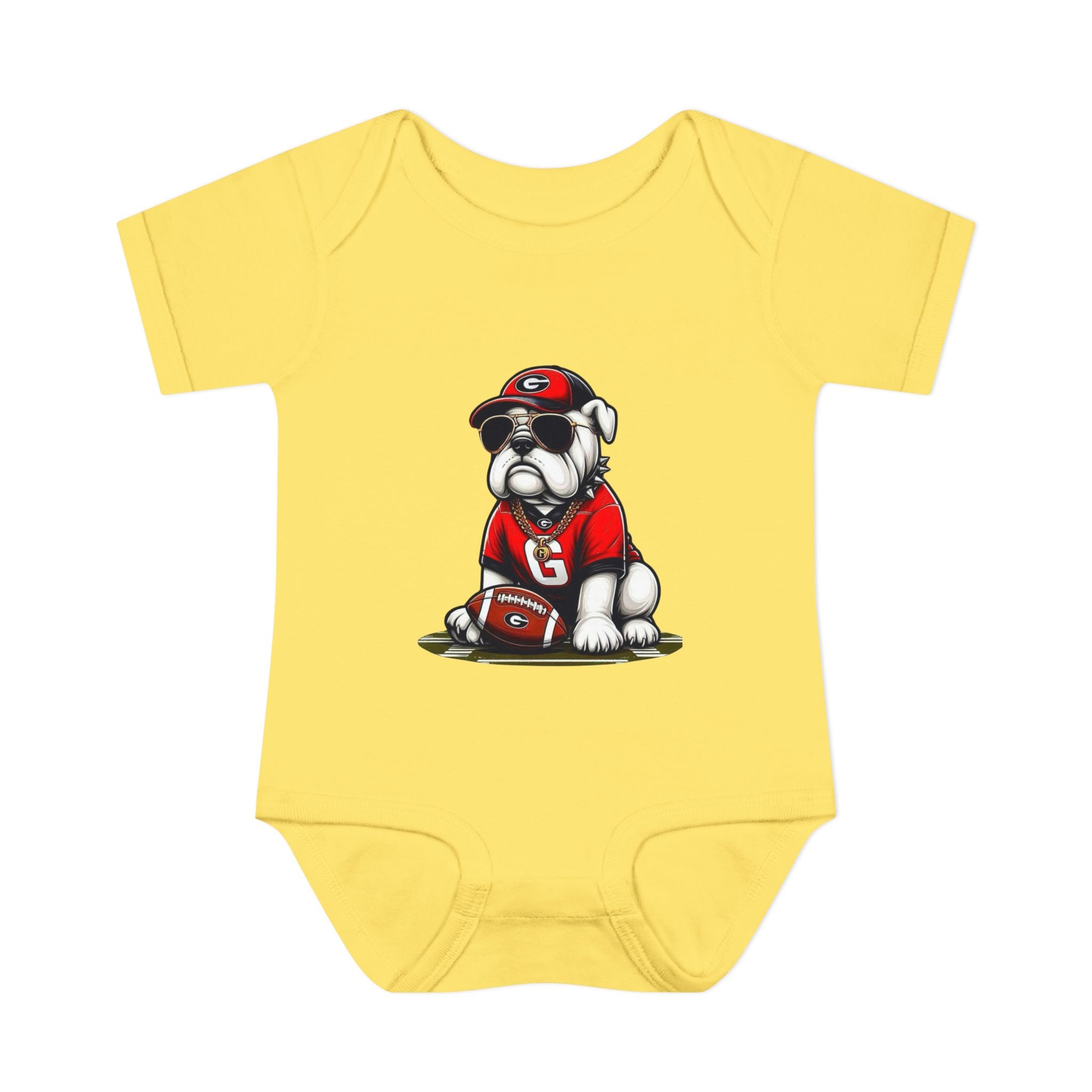 Georgia Bulldogs Baby Bodysuit – Cute Mascot Infant Onesie