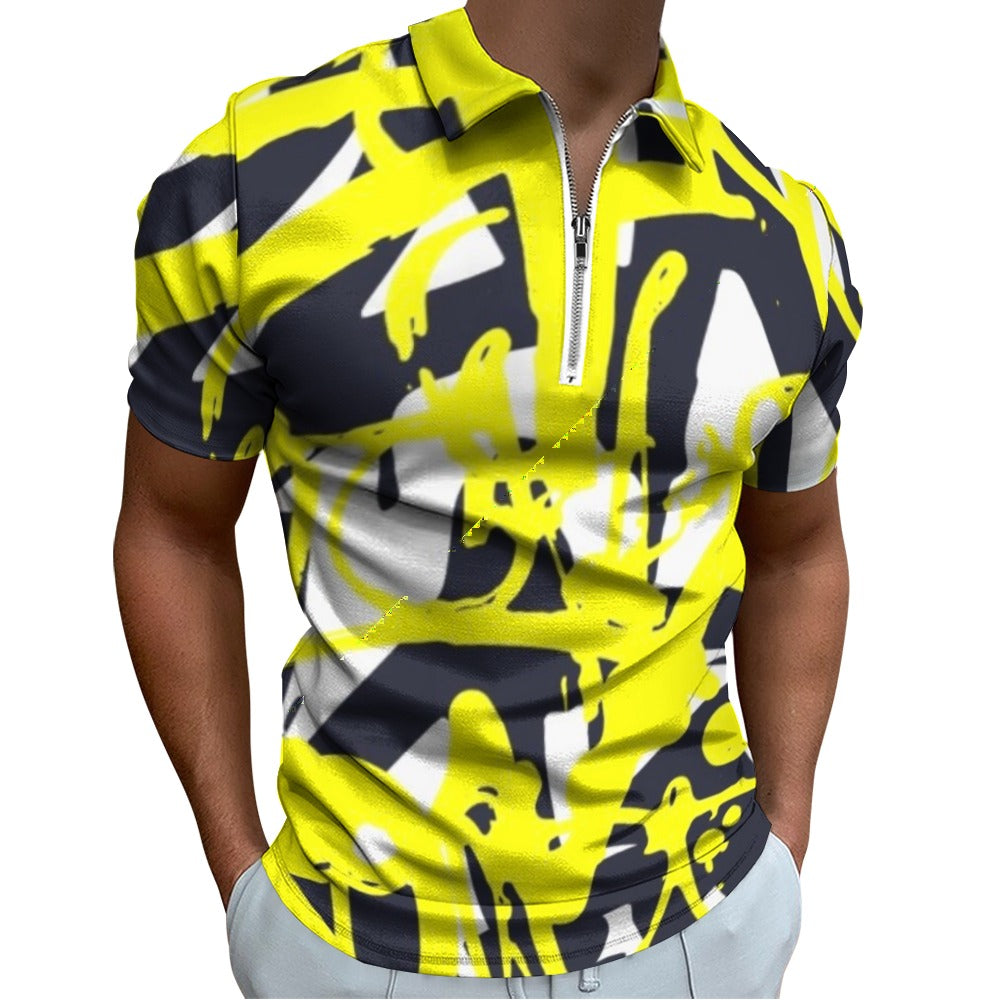 Short sleeve polo shirt