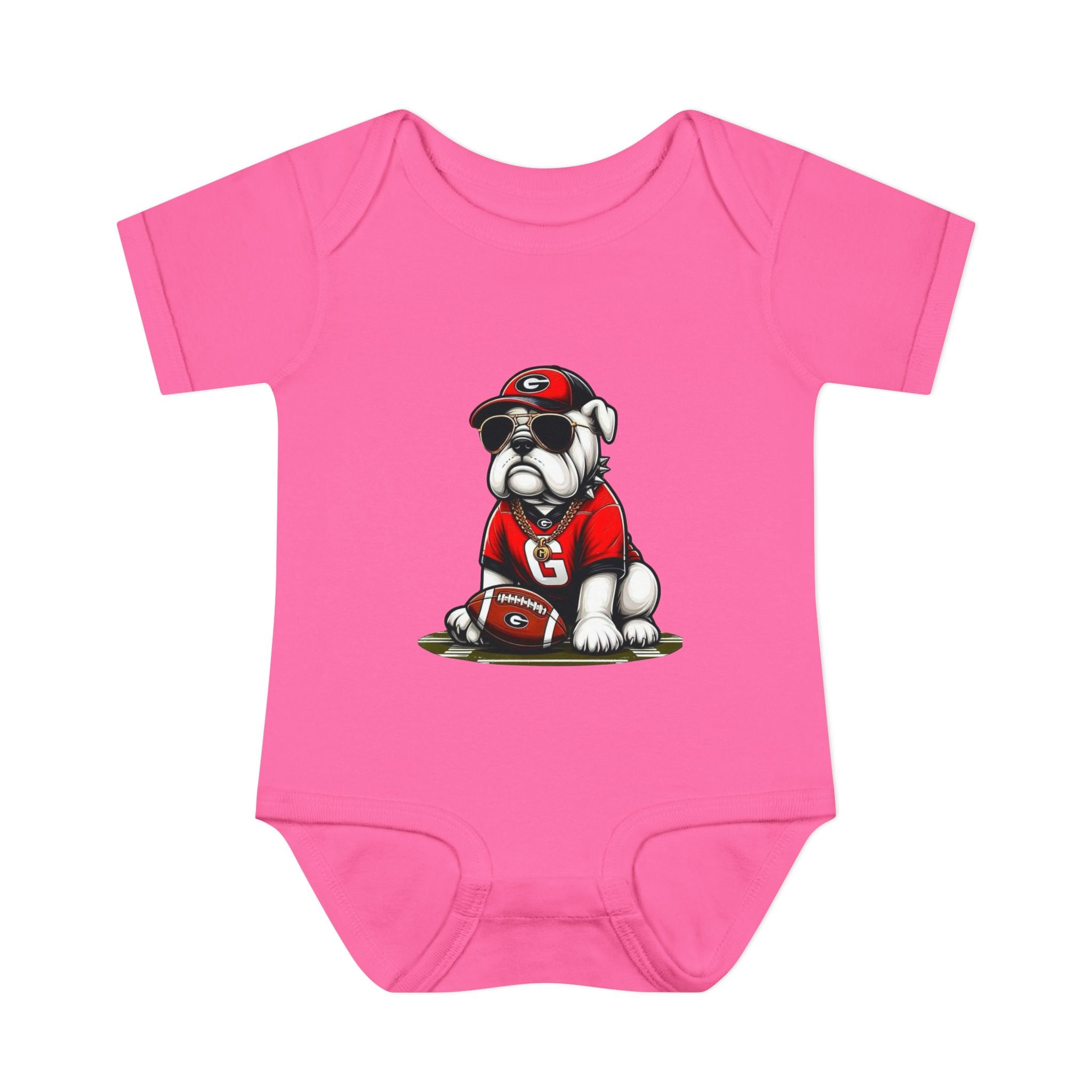 Georgia Bulldogs Baby Bodysuit – Cute Mascot Infant Onesie
