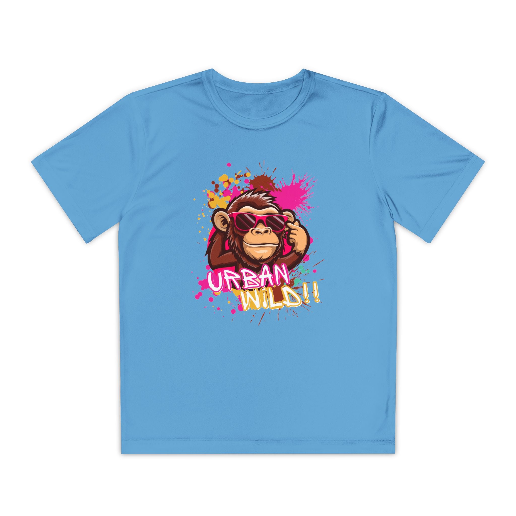 Youth Tee — Urban Ninja Monkey Graphic Shirt