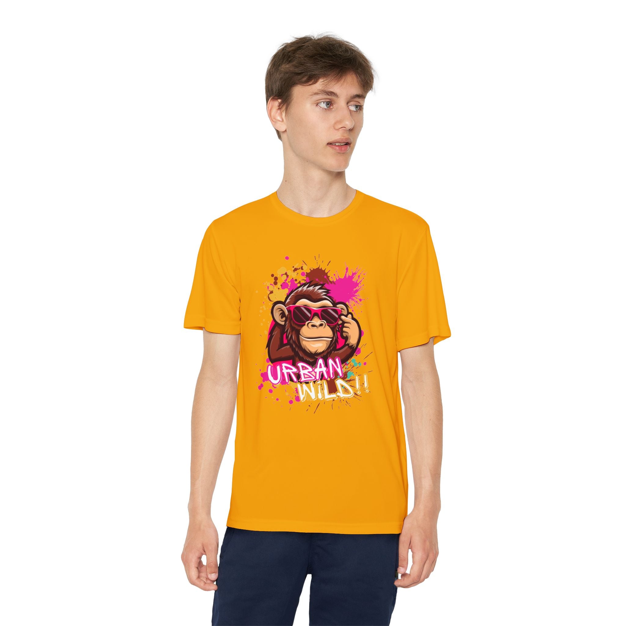 Youth Tee — Urban Ninja Monkey Graphic Shirt