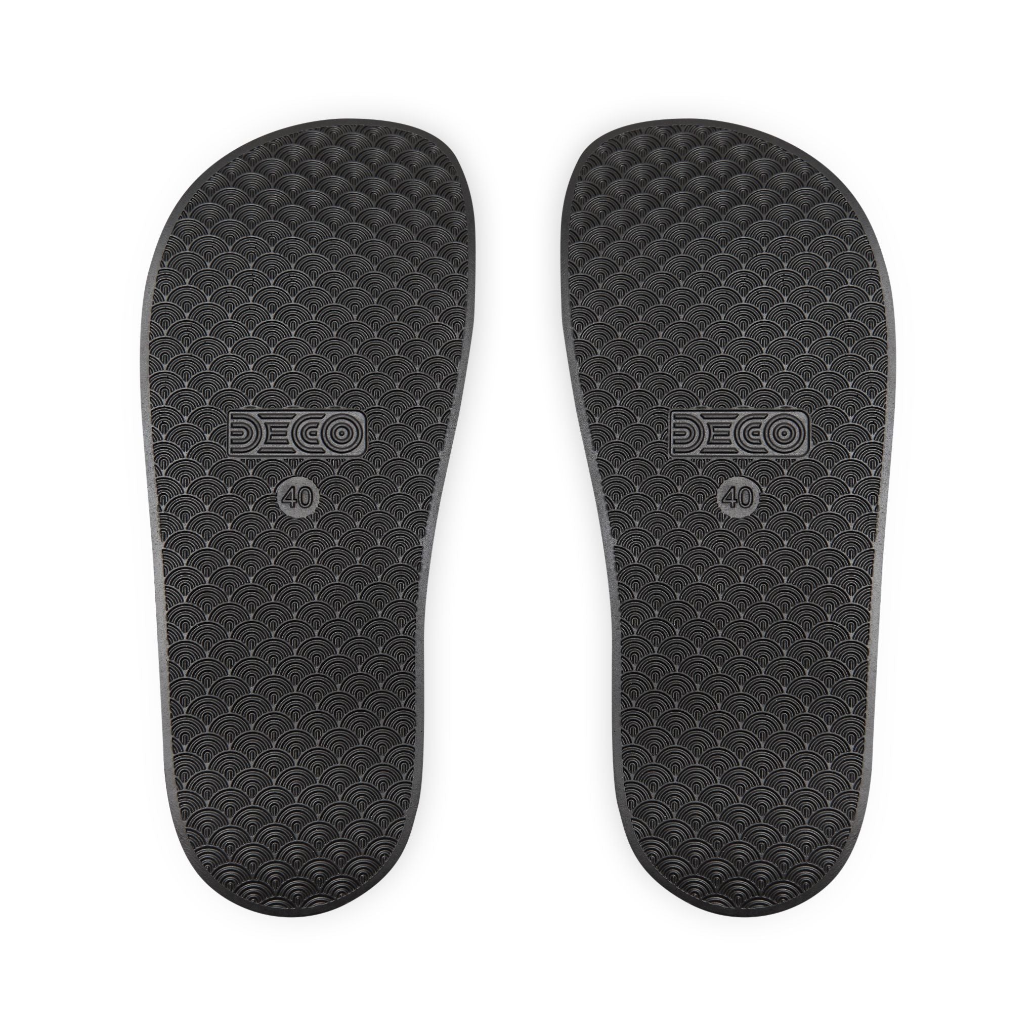 NOPE! Graphic Slide Sandals — Men's Removable-Strap Pool & Casual Slides