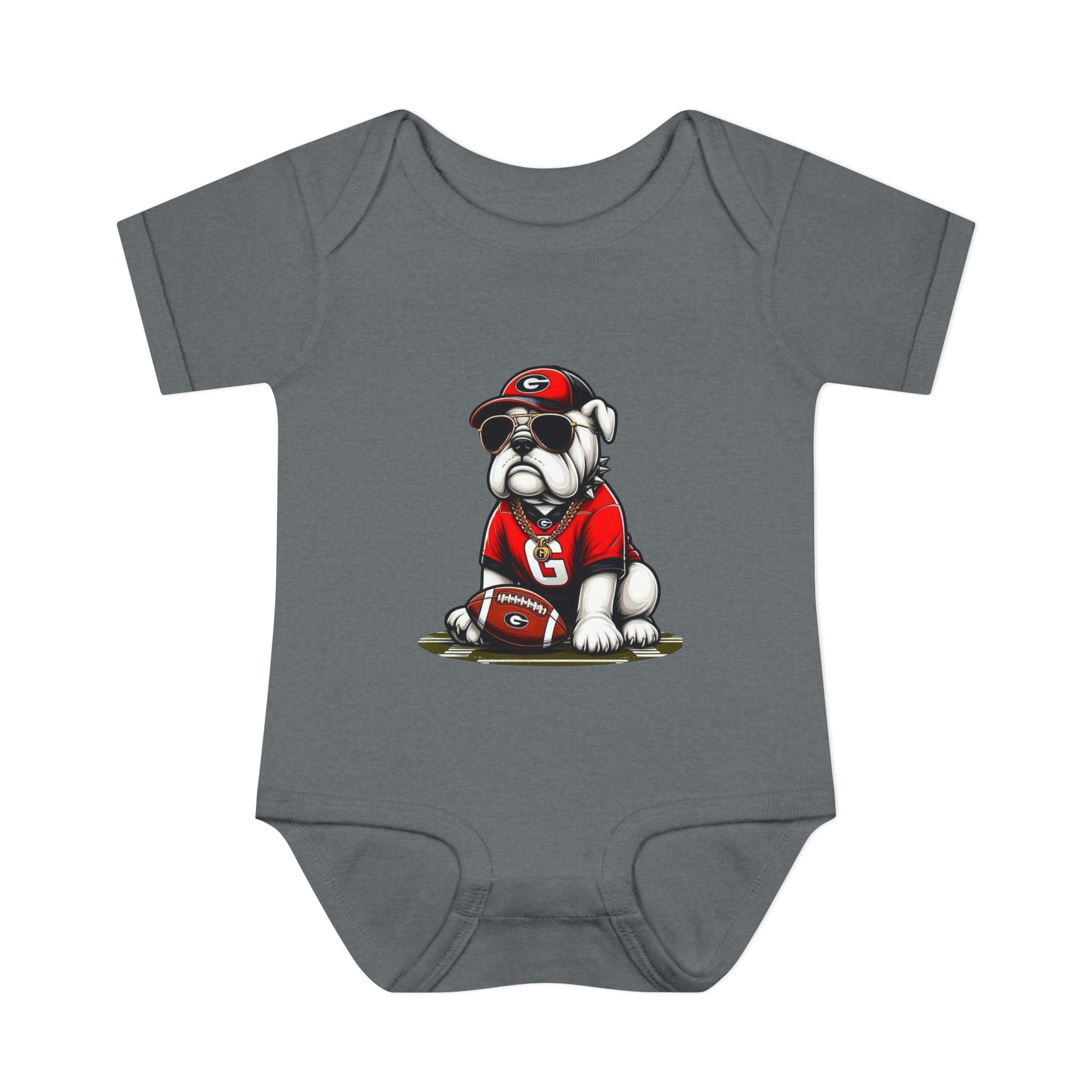 Georgia Bulldogs Baby Bodysuit – Cute Mascot Infant Onesie