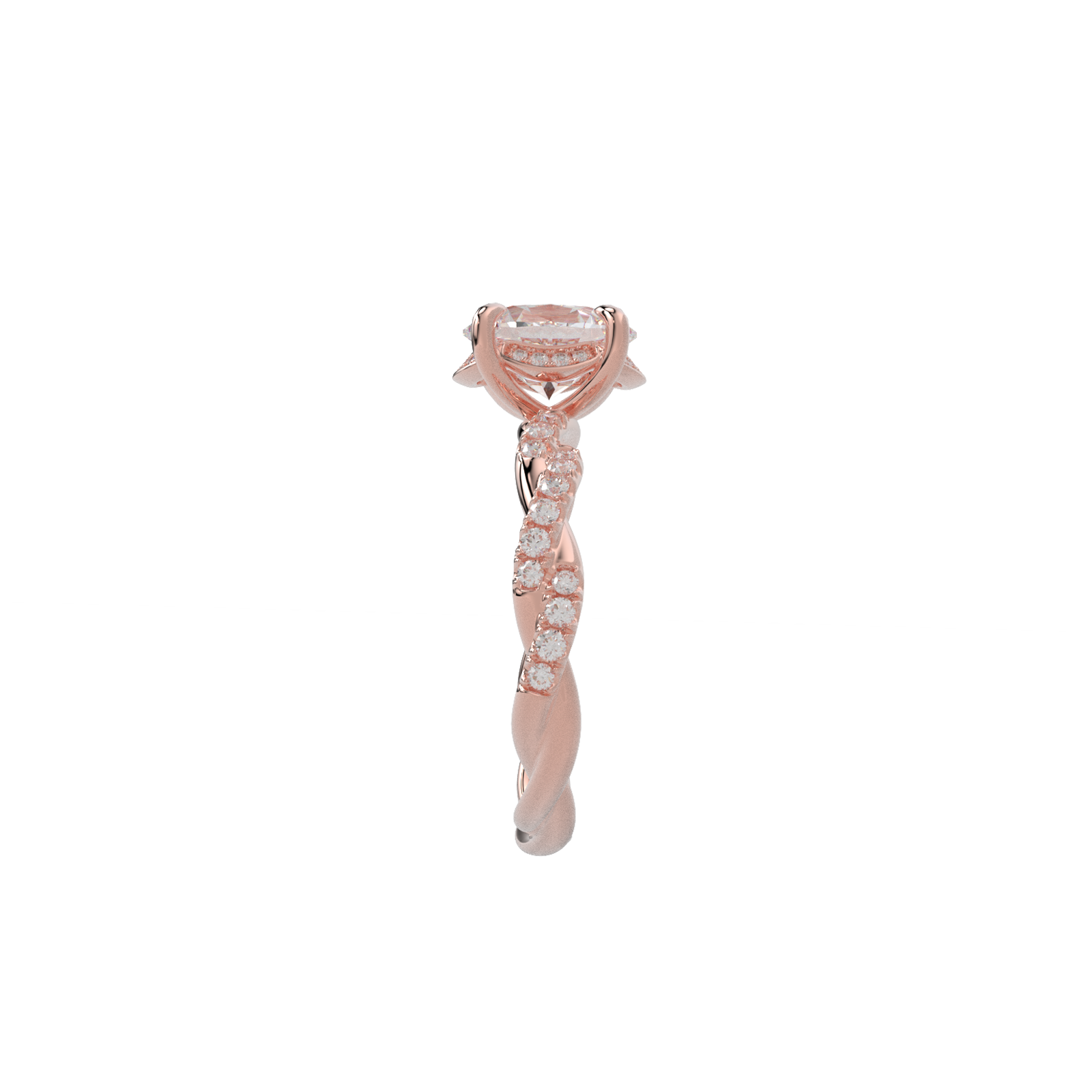 Vintage-Inspired Twist Ring