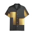 Men's Hawaiian Shirt Short Sleeve Button Down Shirt