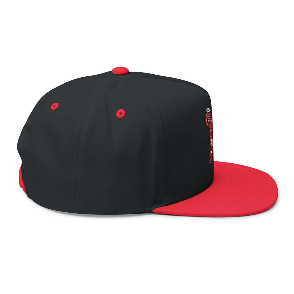 Kool Red Mascot Flat Bill Cap (Embroidered)