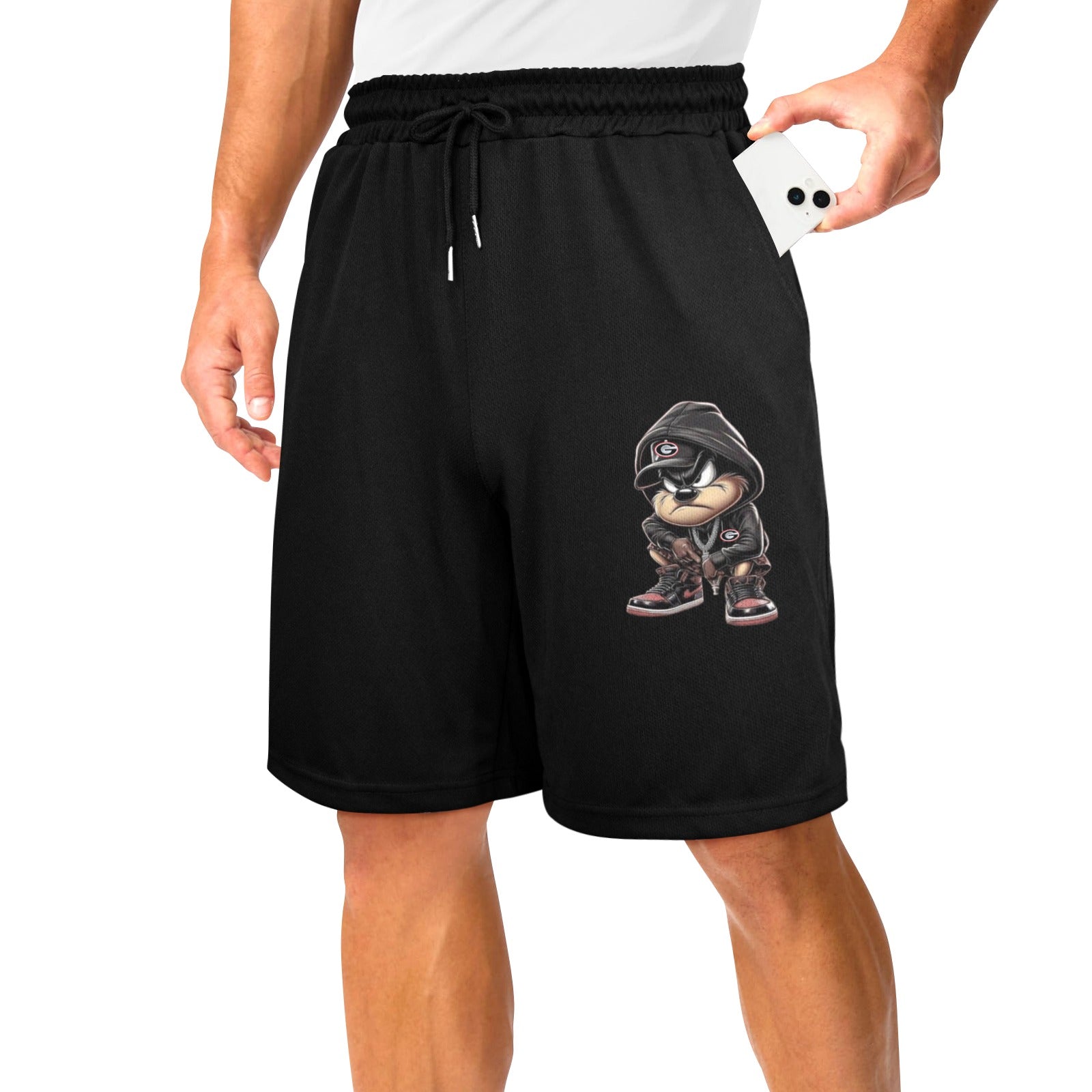 GA Bulldog Taz Men's Shorts