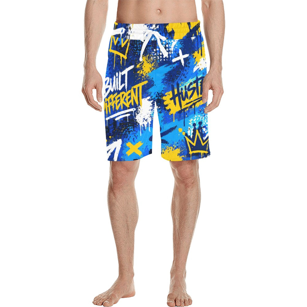 Men's All Over Print Casual Shorts (L23)