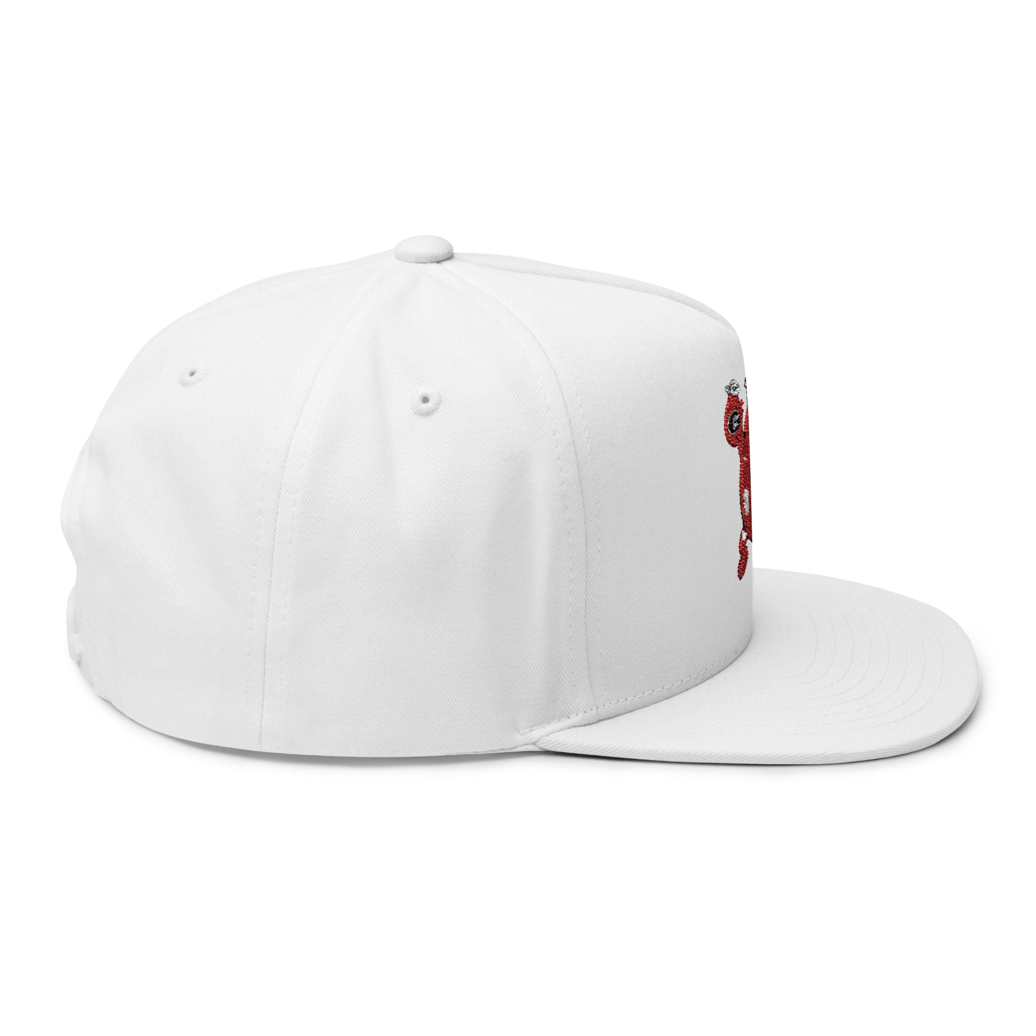 Kool Red Mascot Flat Bill Cap (Embroidered)