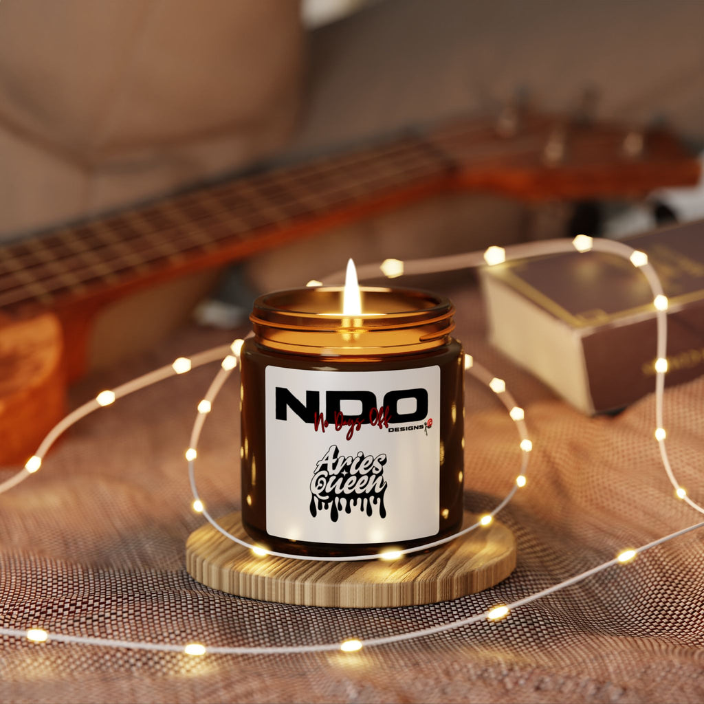 Amber Jar Soy Candle — NDO x Aries Queen Scented Candle