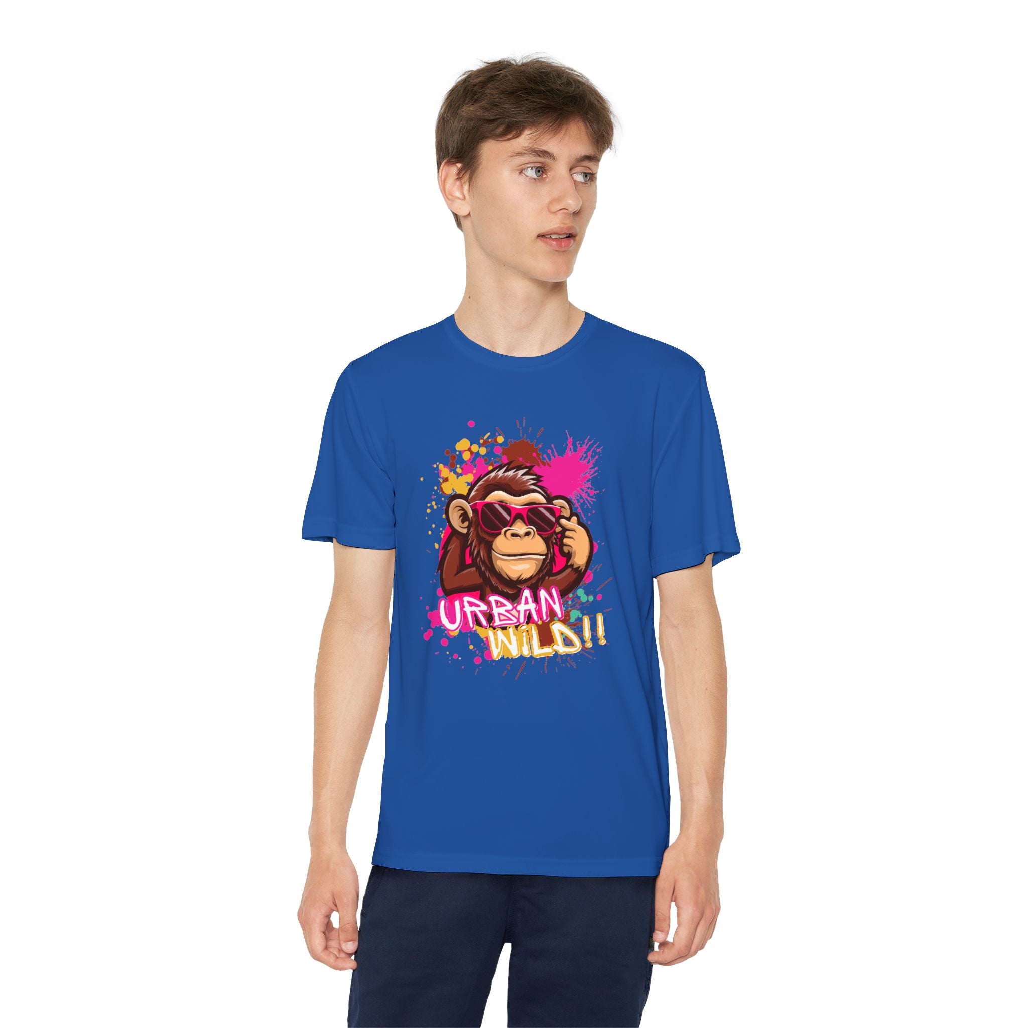 Youth Tee — Urban Ninja Monkey Graphic Shirt
