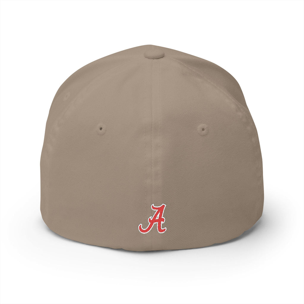 Embroidered ALABAMA (BAMA)  — Classic Structured Closed-Back Baseball Cap