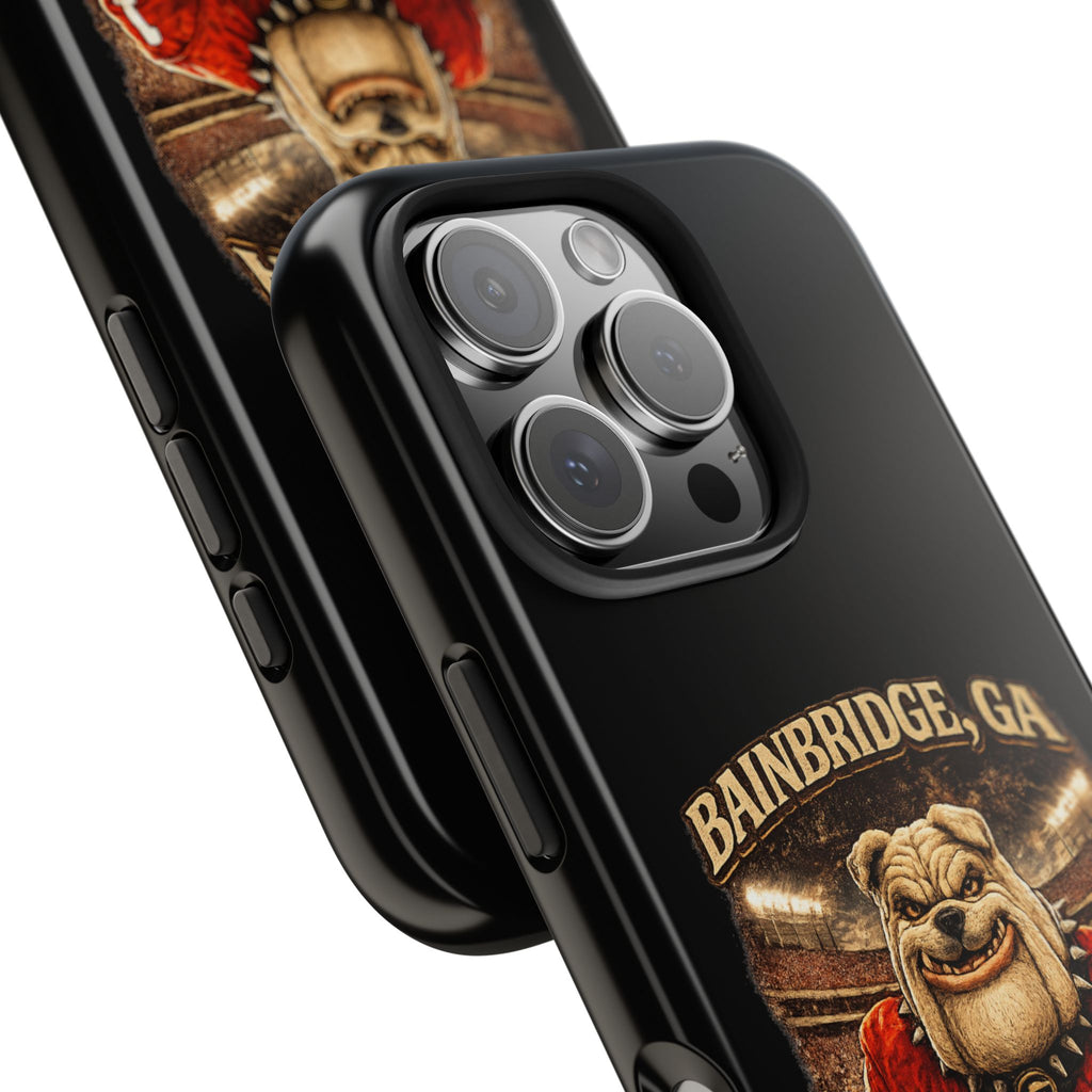 Bainbridge GA Bulldog Football Tough Phone Case — "Hunker Down" Game Day Protector