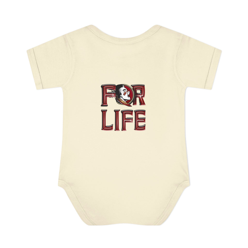 Florida State Seminoles Infant Bodysuit — 'For Life' Baby Onesie